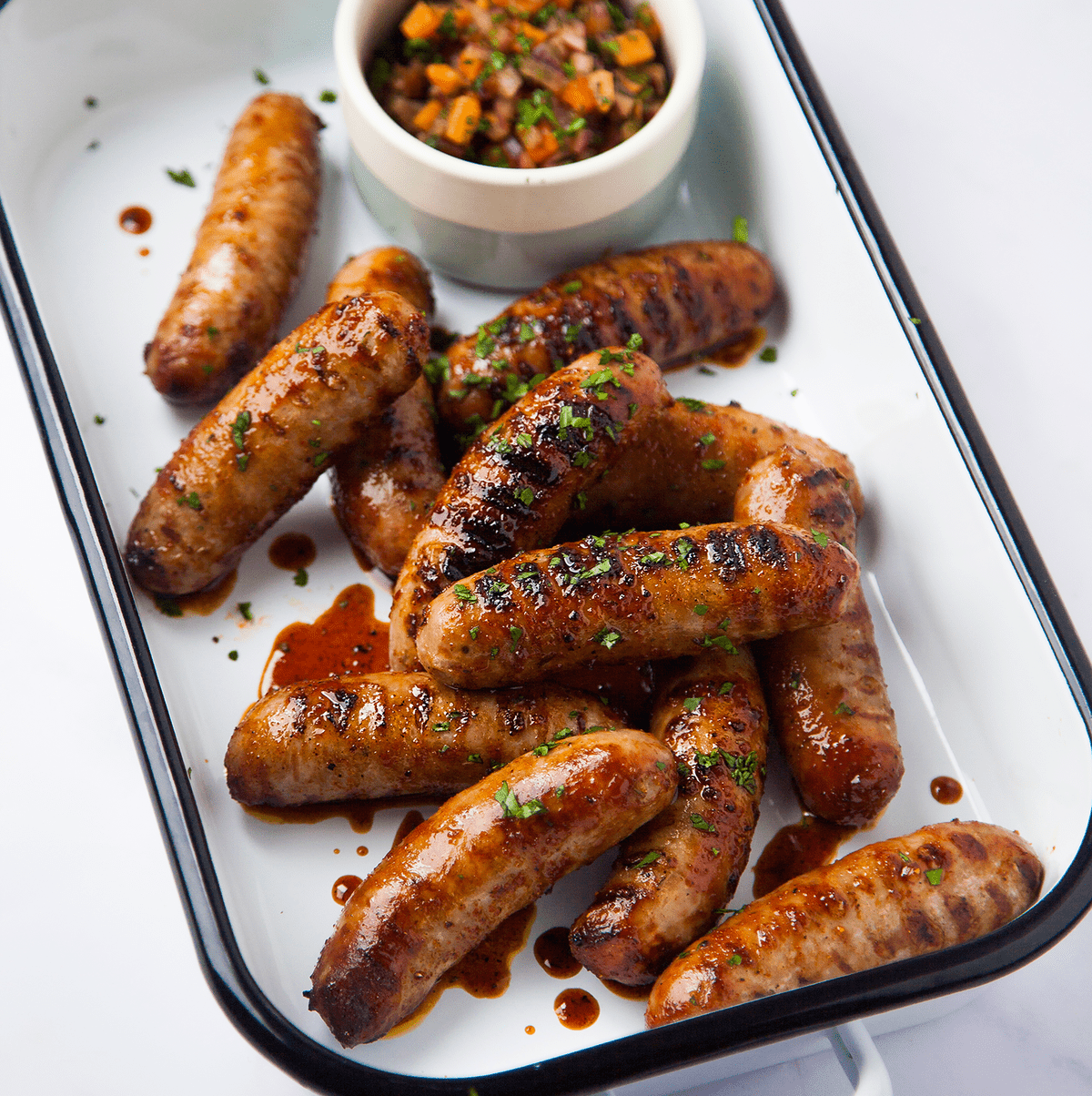 honey-and-soy-sausages